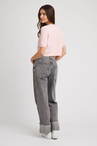 Gilet manches courtes fantaisie