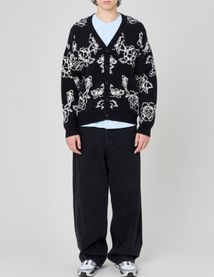 Gilet &agrave; motifs