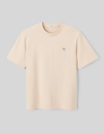 T-shirt broderie poitrine