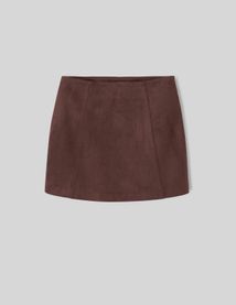 Jupe en suedine