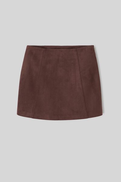 Jupe en suedine