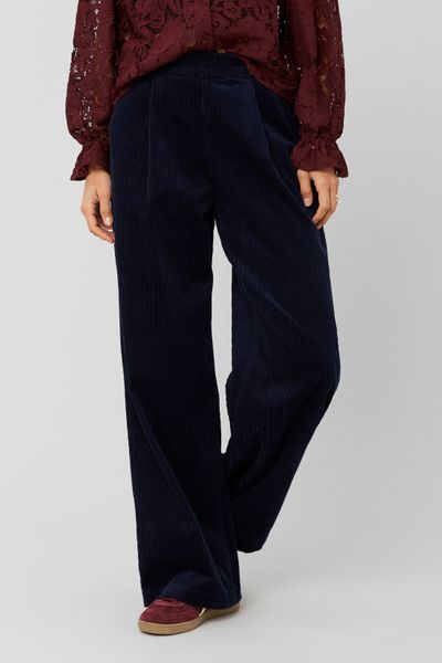 Pantalon velours pinces