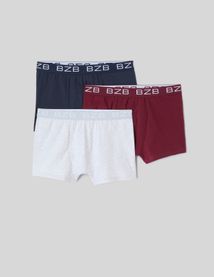 Lot de 3 boxers