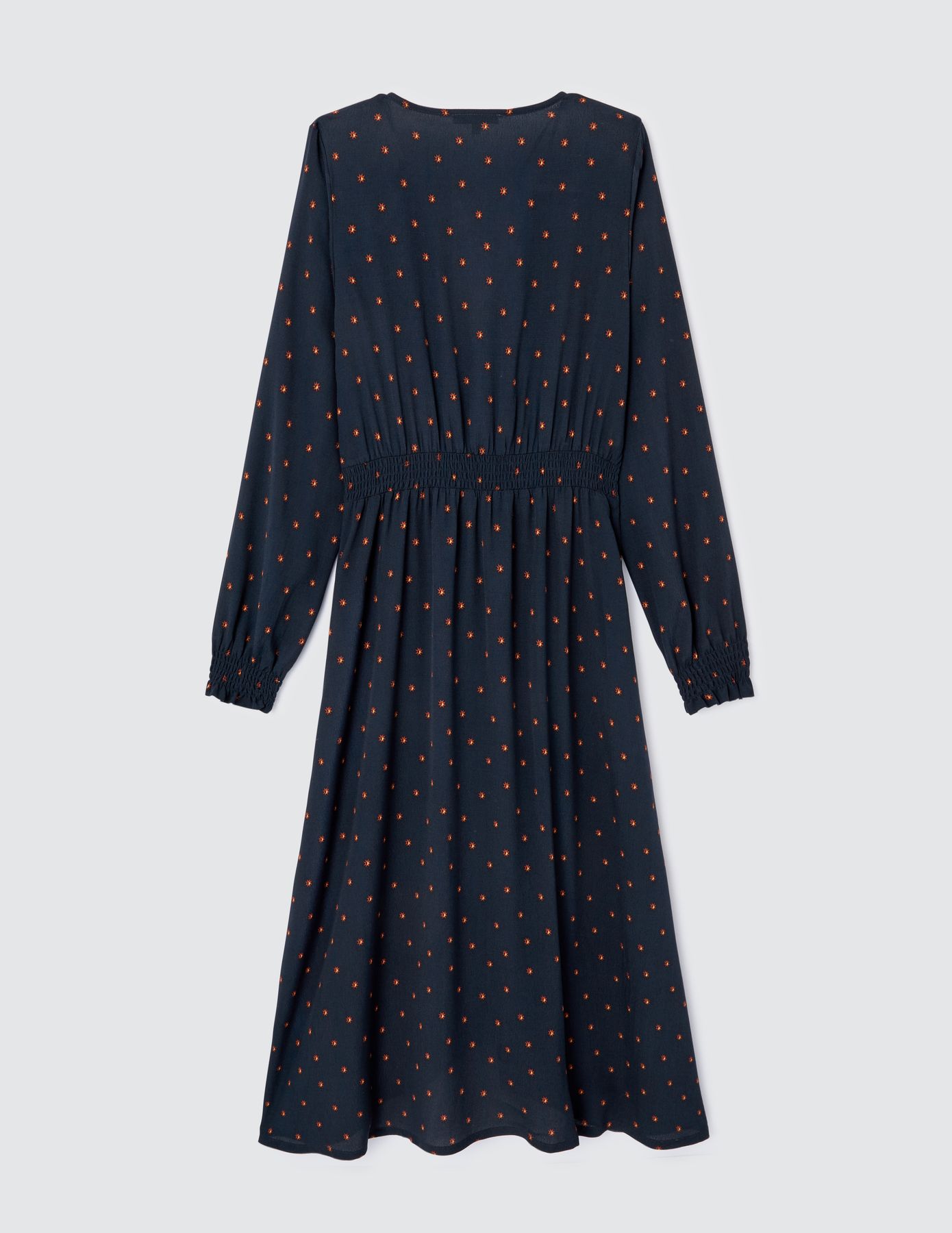 Robe longue imprimée