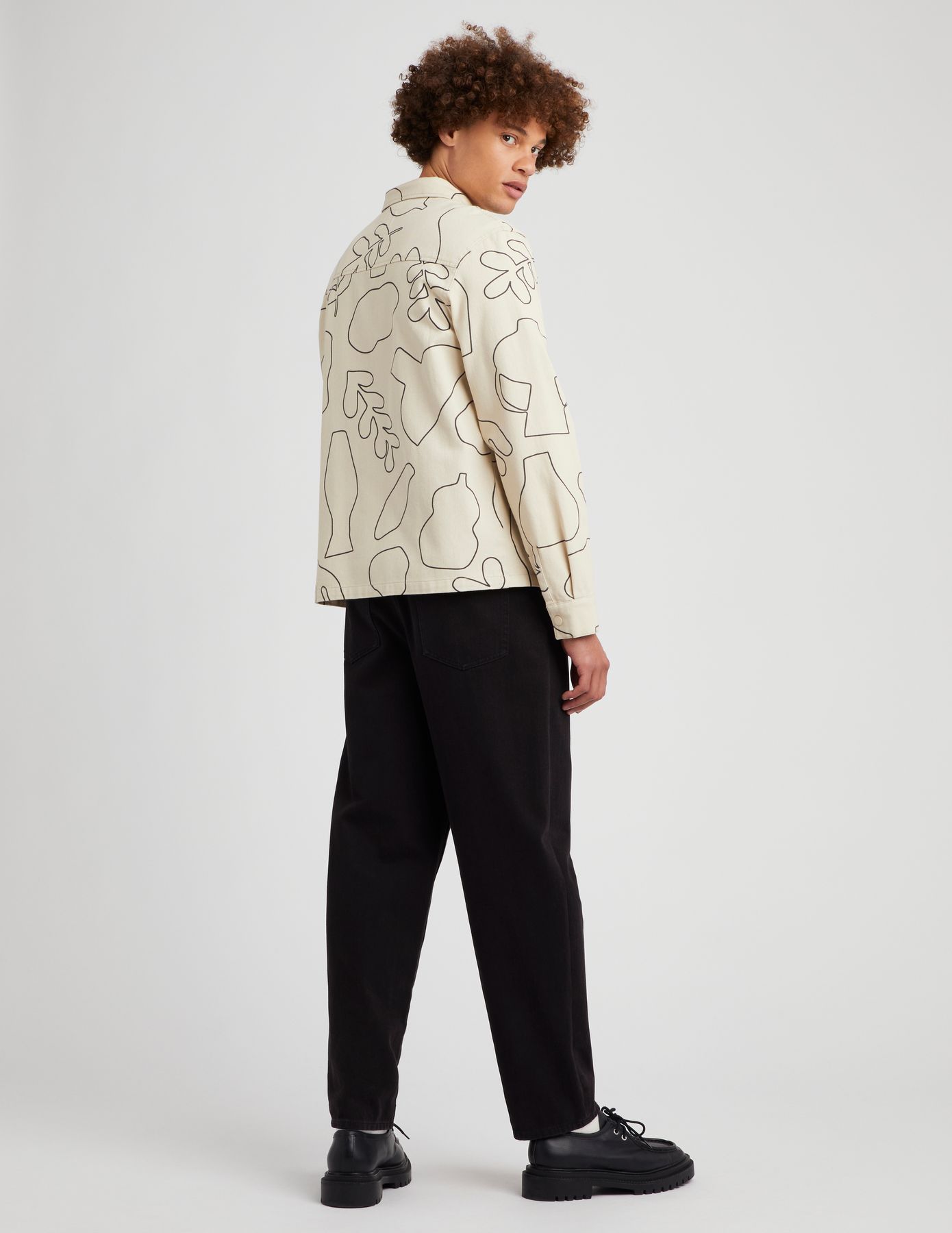 Veste imprimée zippée