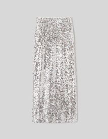 Jupe longue à sequins