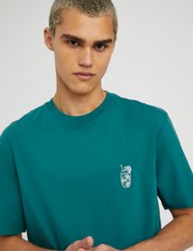 T-shirt imprim&eacute; devant dos