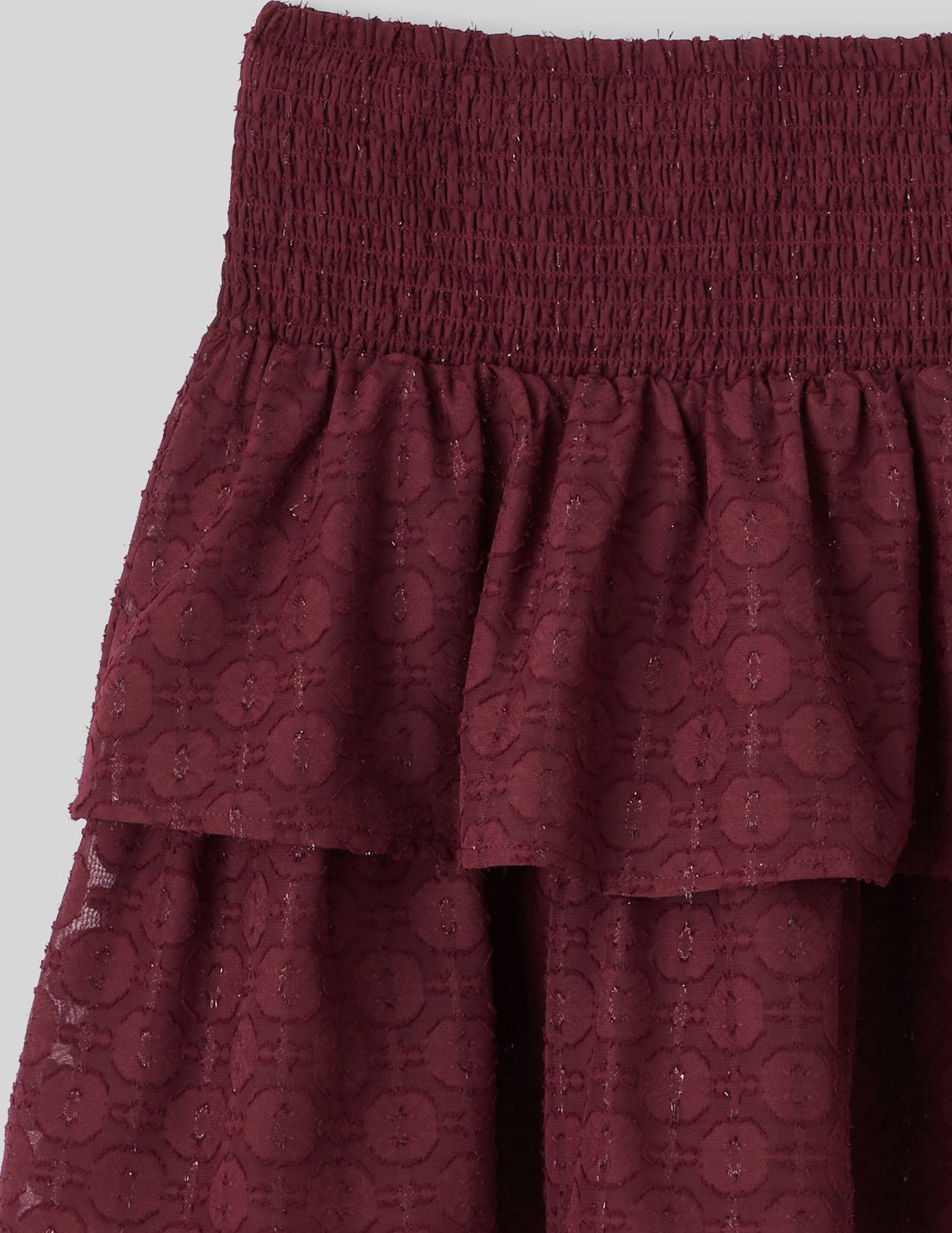 Jupe courte jacquard