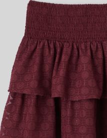 Jupe courte jacquard