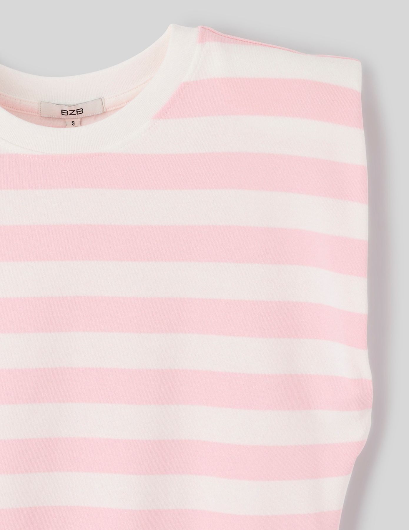 T-shirt sans manches rayé