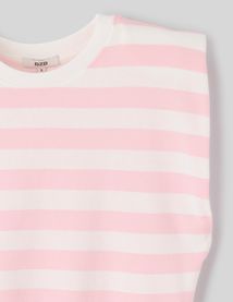 T-shirt sans manches rayé