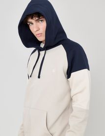 Sweat colorblock à capuche