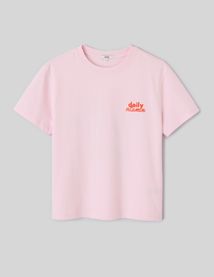 T-shirt imprim&eacute; devant/dos