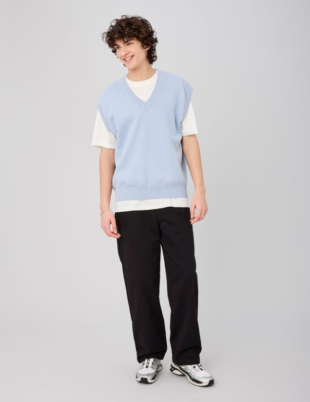 Pull sans manche
