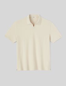 Polo matière fantaisie