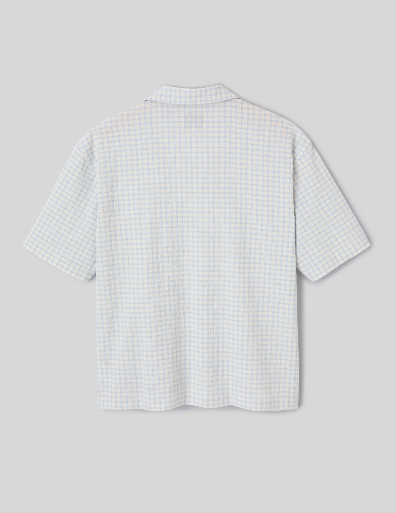 Chemise manches courtes &agrave; carreaux