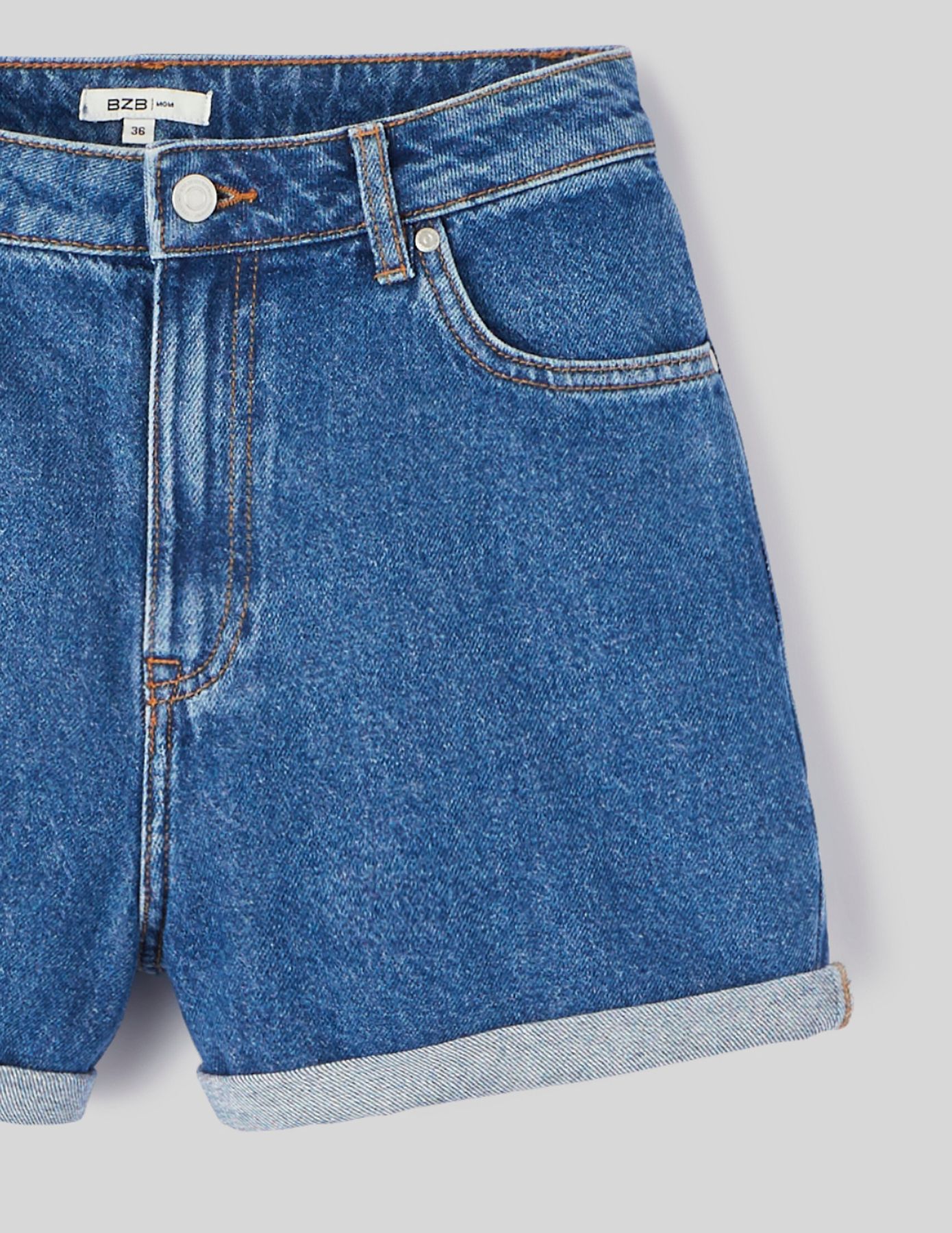Short en jean mom fit