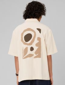 Chemise manches courtes avec patchs