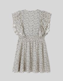 Robe courte imprim&eacute;e