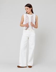 Veste sans manches réversible