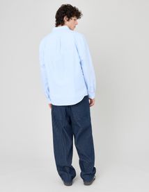 Chemise oxford rayée