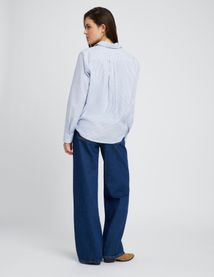 Chemise oxford rayée