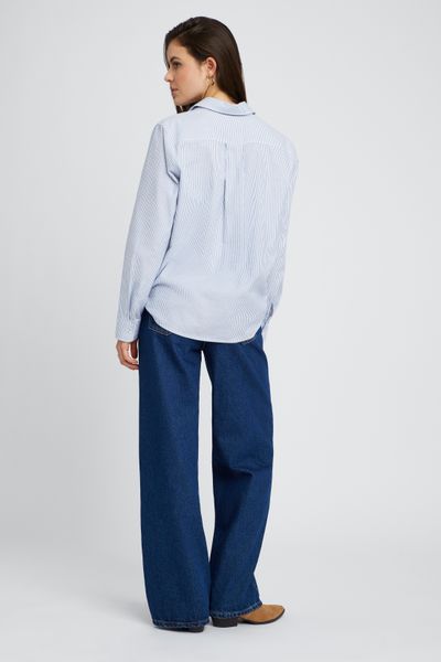 Chemise oxford rayée