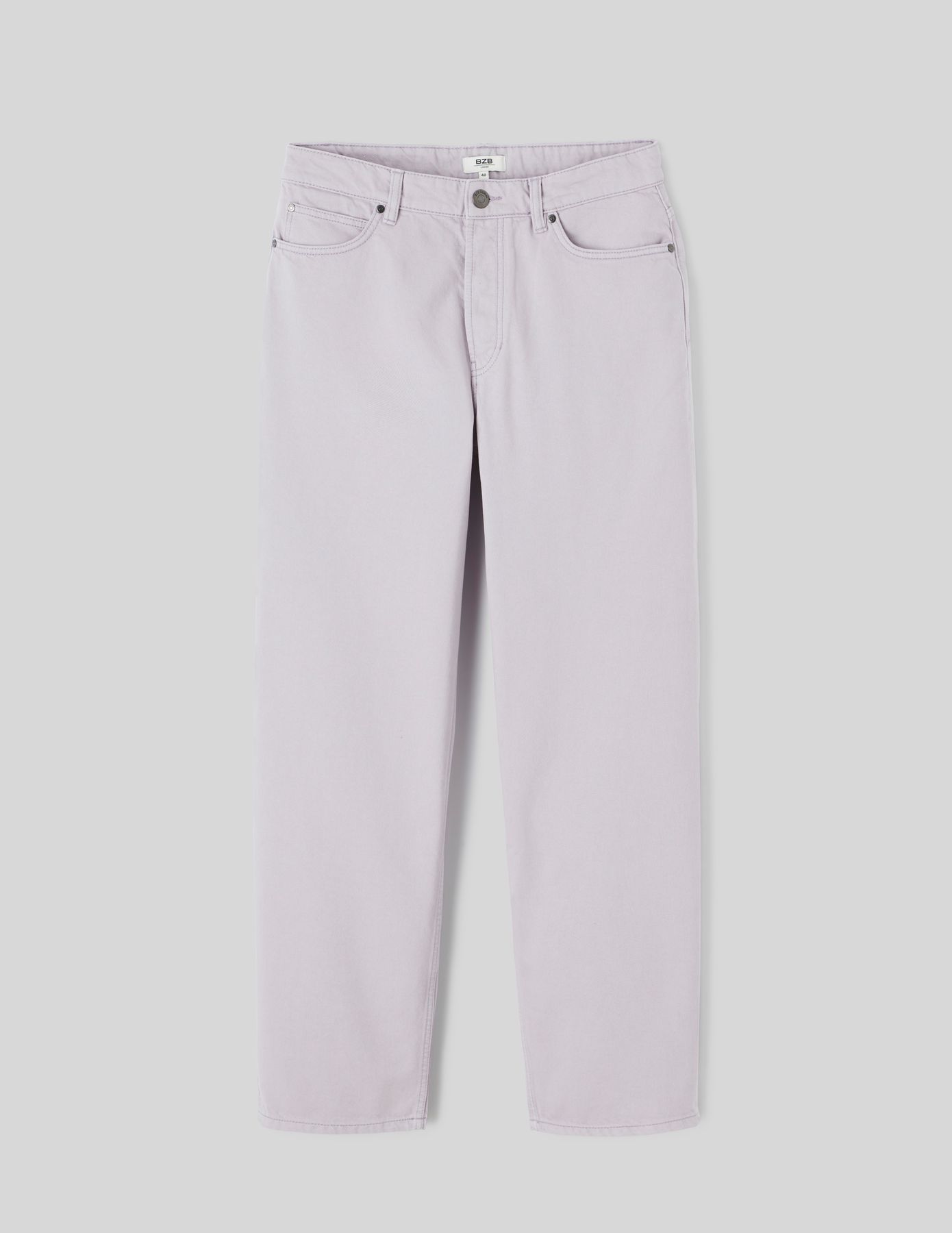 Pantalon loose de couleur
