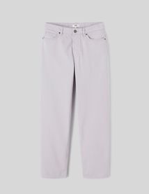 Pantalon loose de couleur