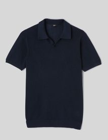 Polo maille ajour&eacute;e