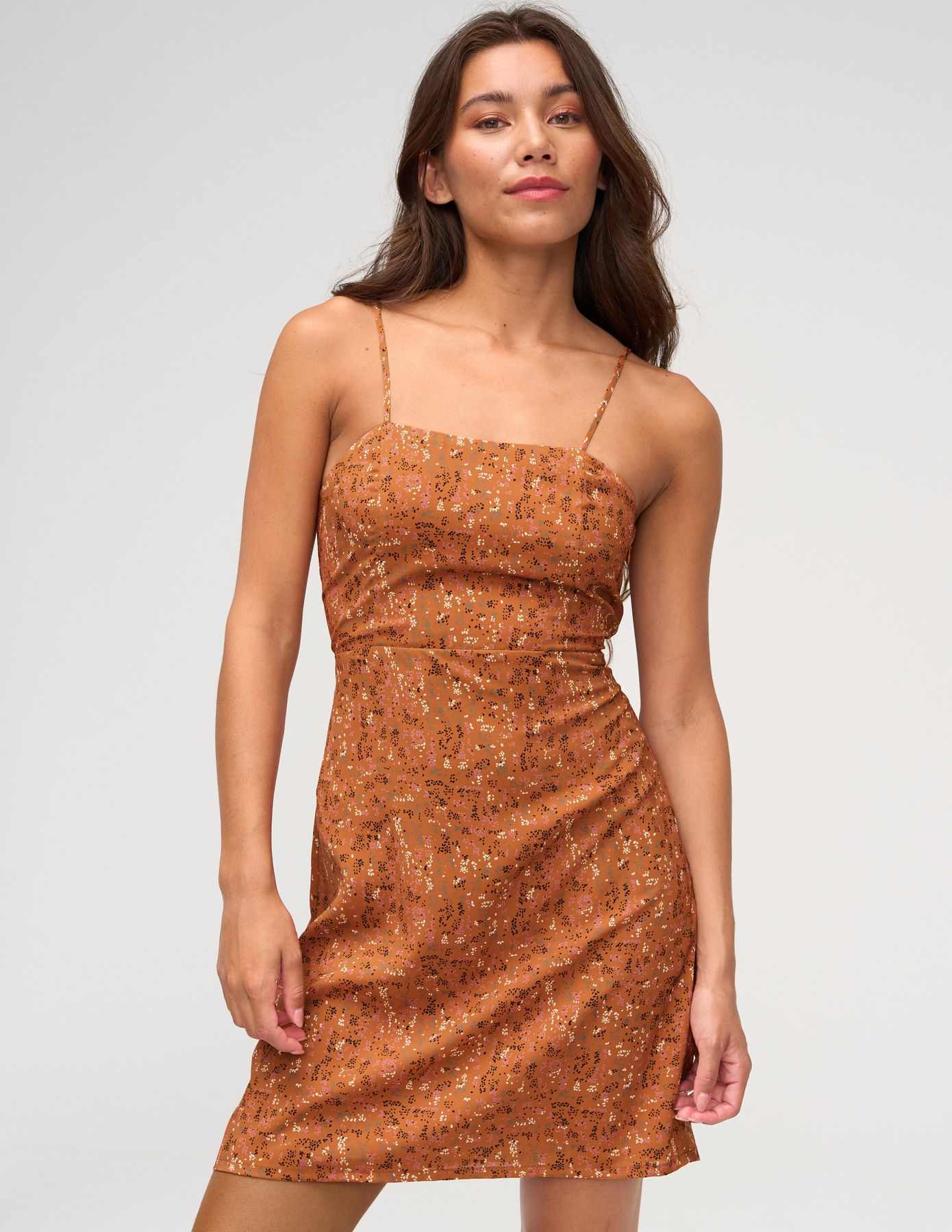 Robe courte imprimée