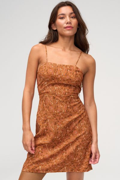 Robe courte imprimée