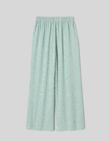 Pantalon large ray&eacute;