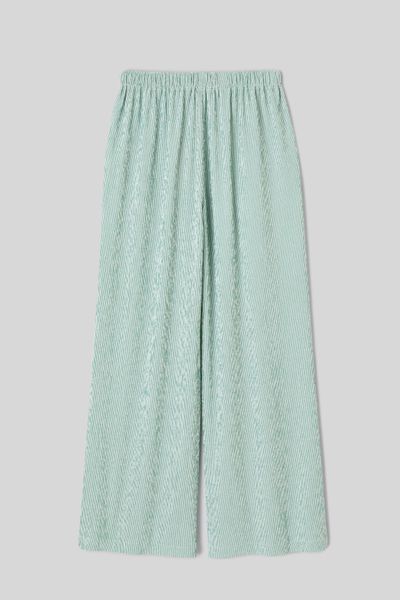 Pantalon large ray&eacute;