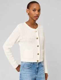 Gilet boutonn&eacute;