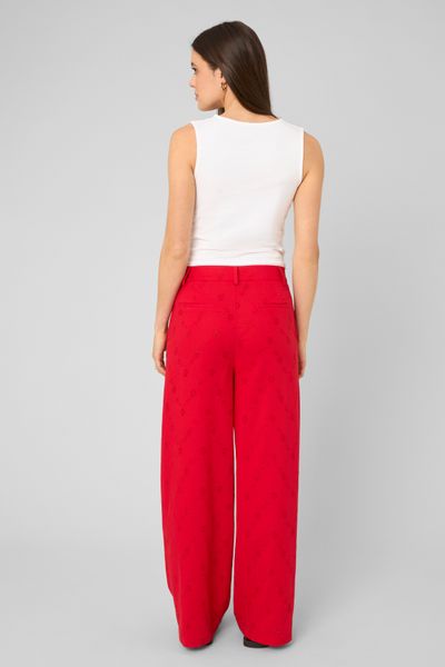 Pantalon broderie anglaise