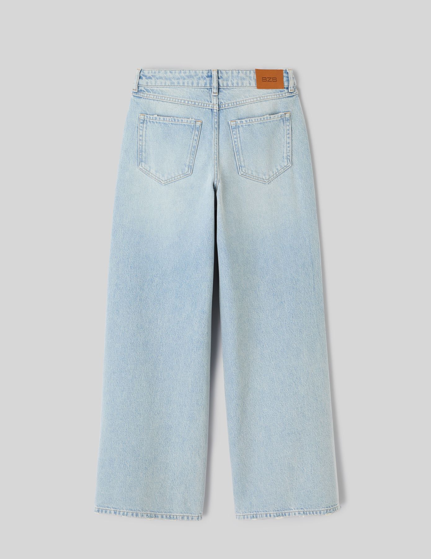 Jean wide leg taille standard