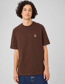 T-shirt imprim&eacute; et brod&eacute;