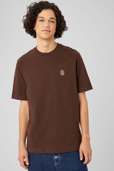 T-shirt imprim&eacute; et brod&eacute;