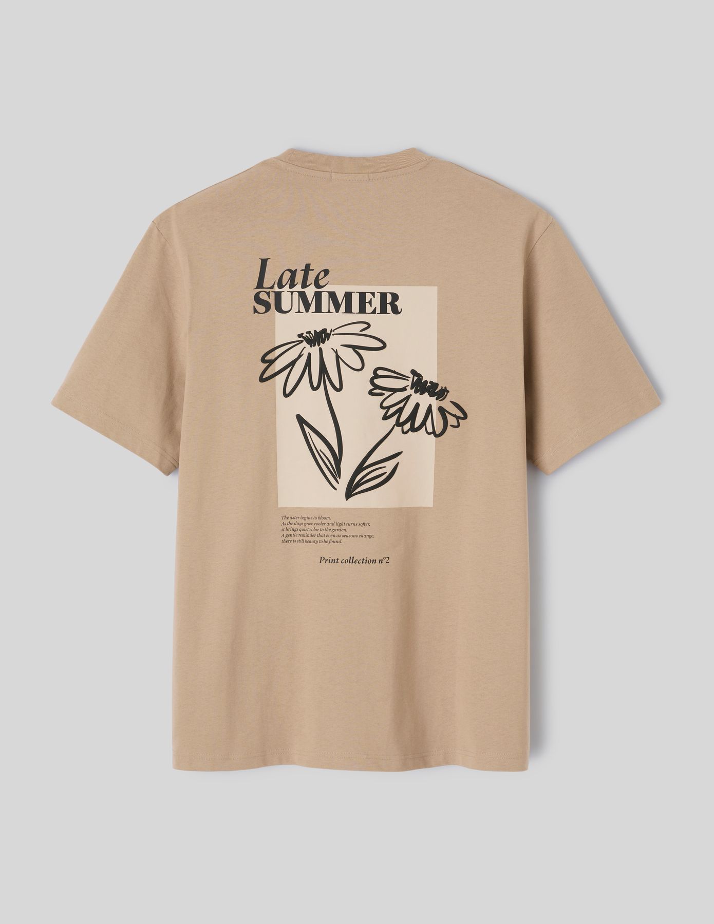 T-shirt imprim&eacute; devant / dos