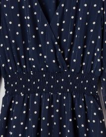 Robe courte imprim&eacute;e