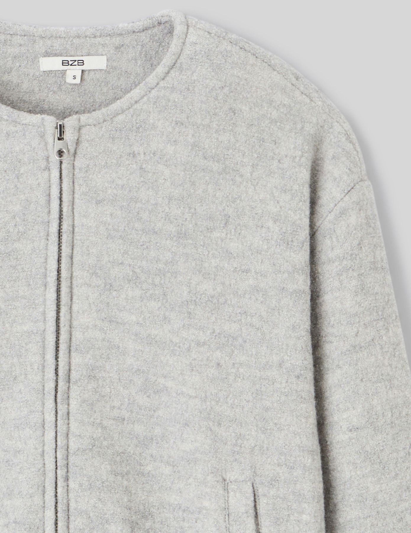 Veste boule en laine