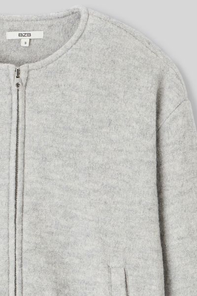 Veste boule en laine