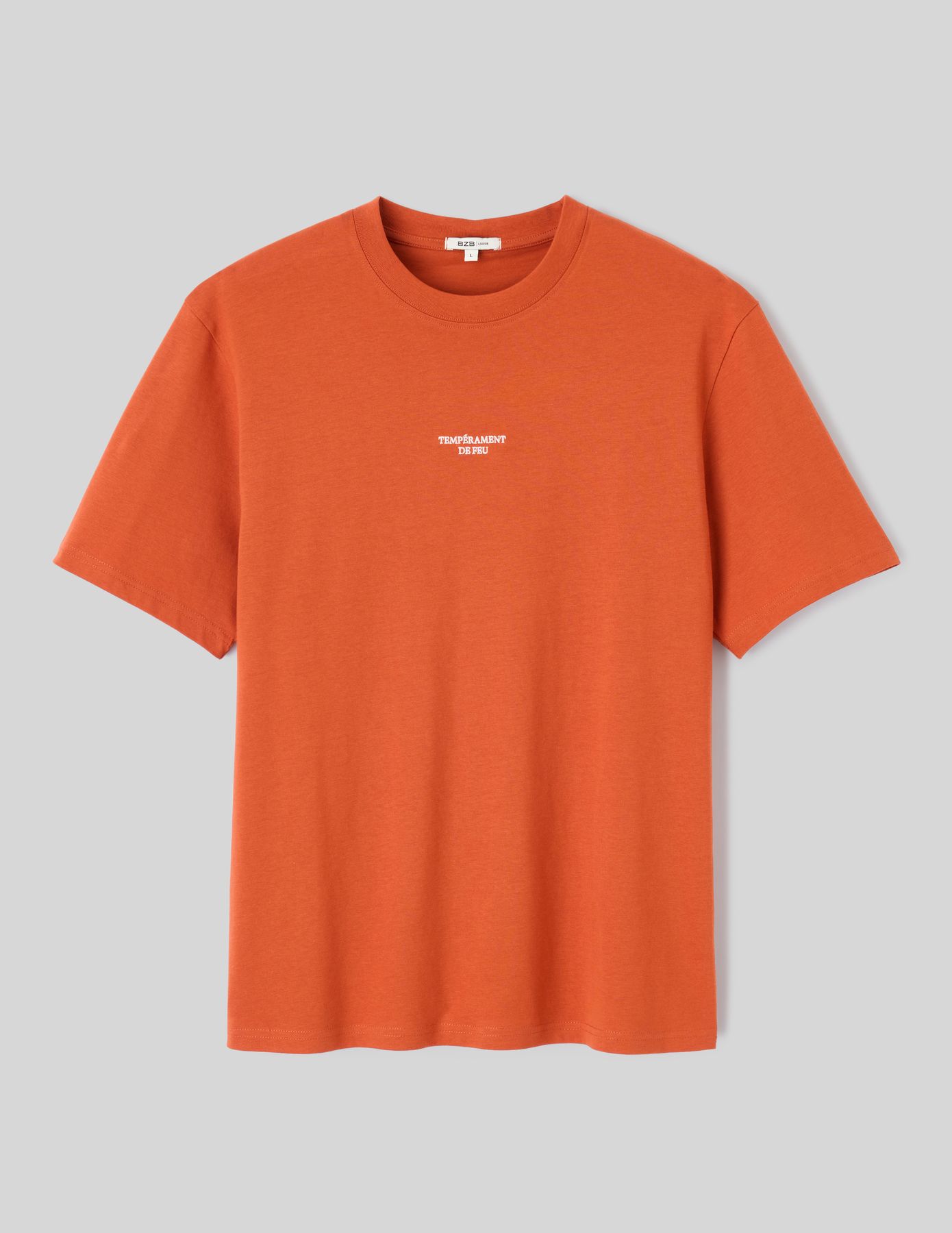 T-shirt broderie poitrine