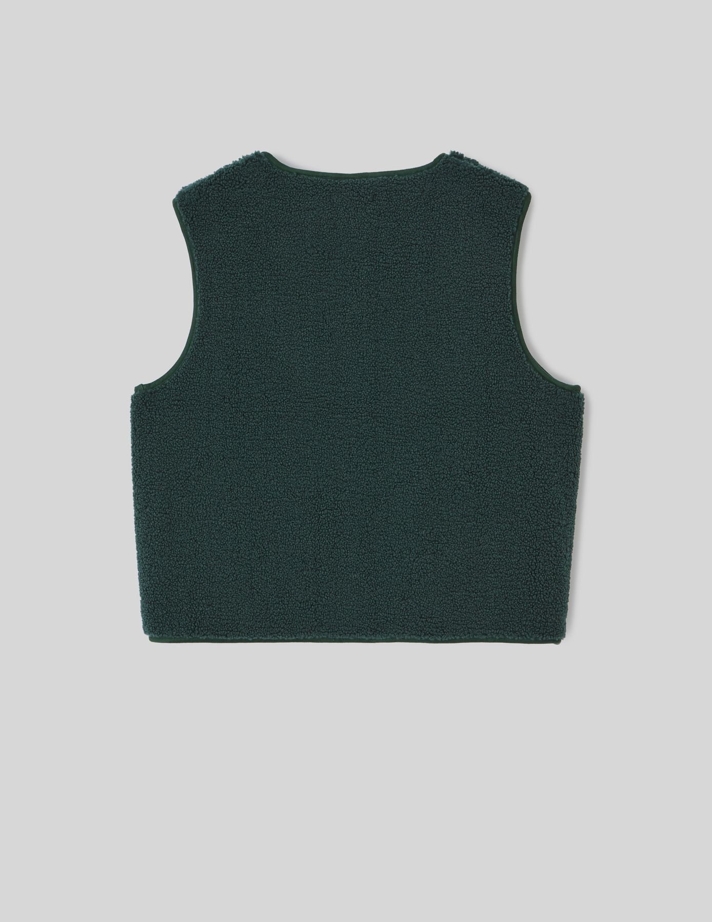 Gilet sherpa sans manches