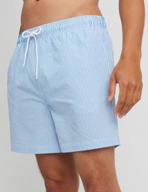 Short de bain en seersucker