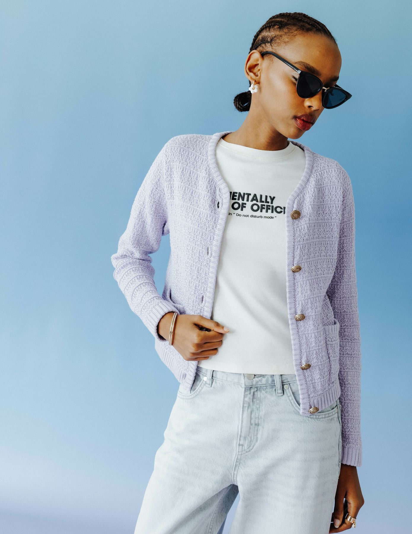 Gilet boutonn&eacute;