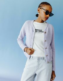 Gilet boutonn&eacute;