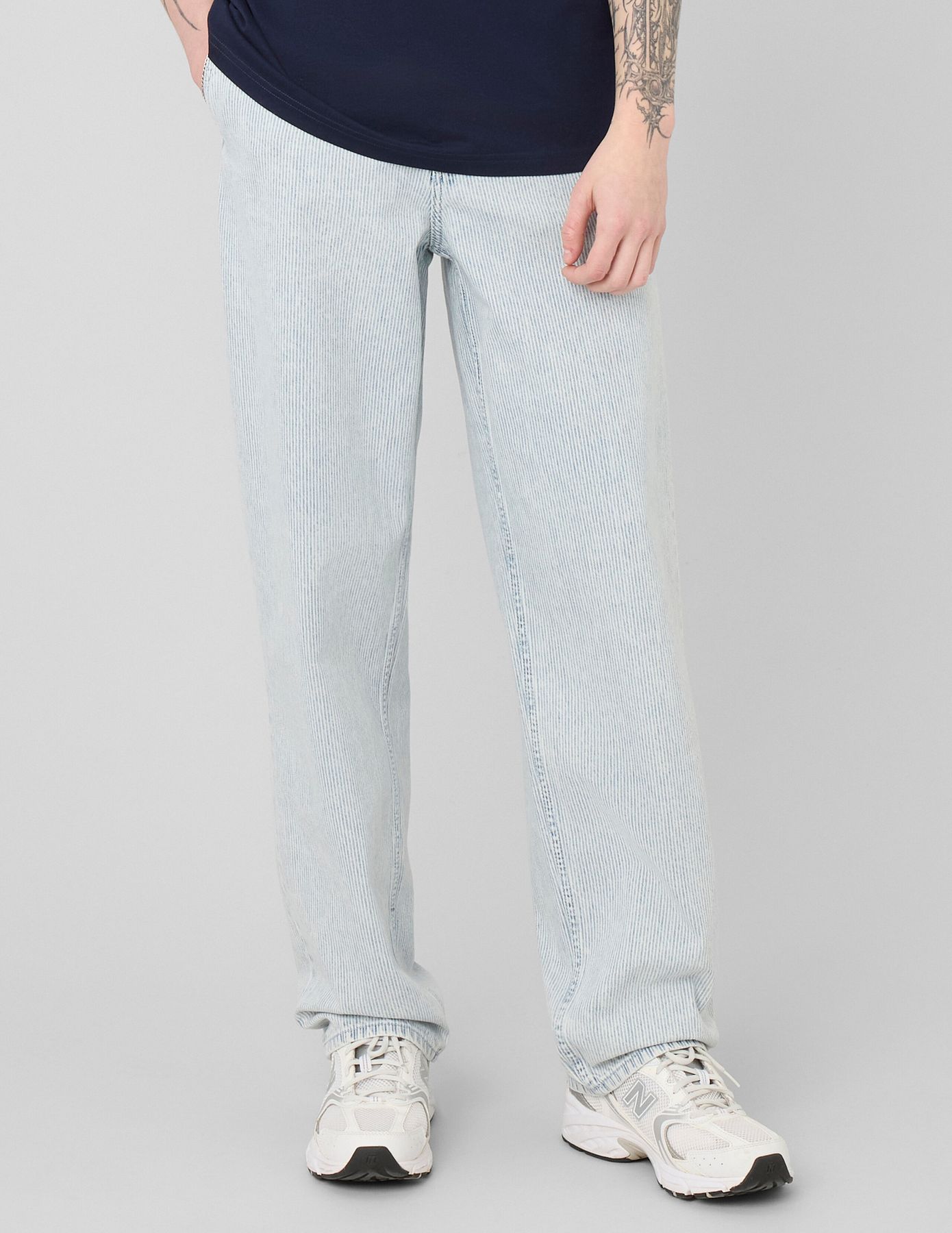 Pantalon loose ray&eacute;