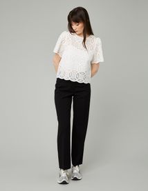 Pantalon tailleur droit